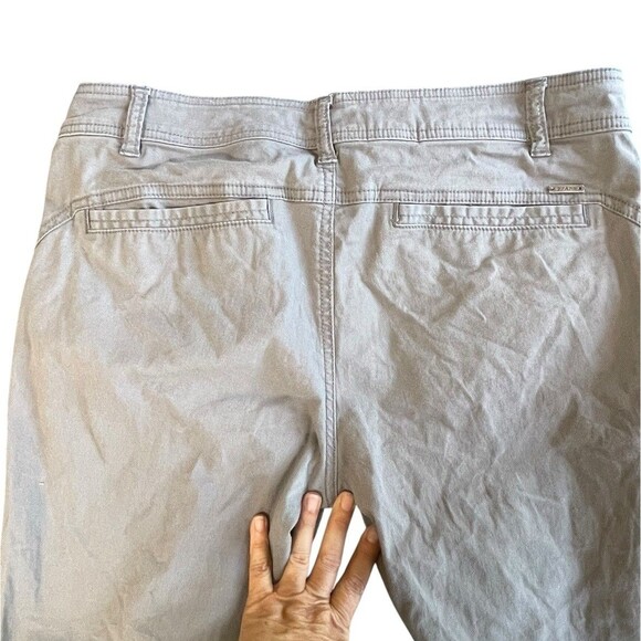 prAna Adira Knickers Gray Hiking Cargo Shorts Size 12 Style# W41180433 Gorpcore - Picture 3 of 10